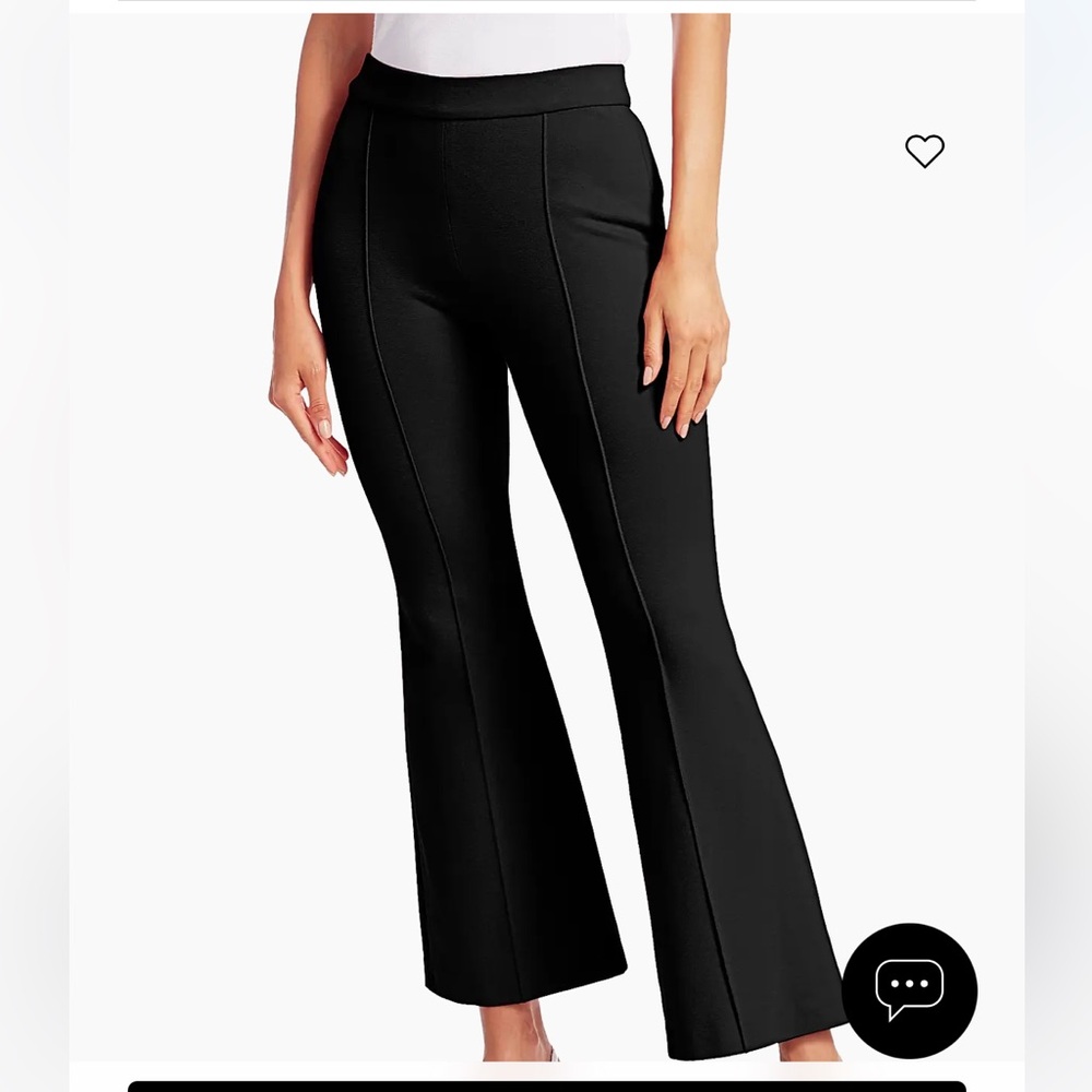 ADAM LIPPES Black Boot Cut Flare Pants - Picture 2 of 13